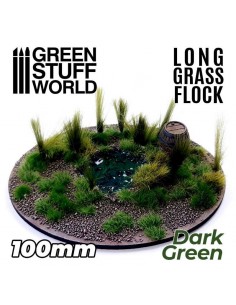 Erba Lunga 100mm - VERDE... 2