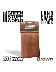 Erba Lunga 100mm - Marrone...