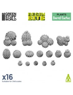 Set stampato in 3D - Cactus...