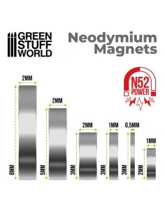 Magneti Neodimio 5x2mm -... 2