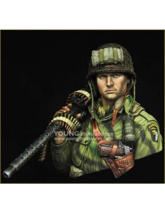 WW2 US AIRBORNE with M1919...