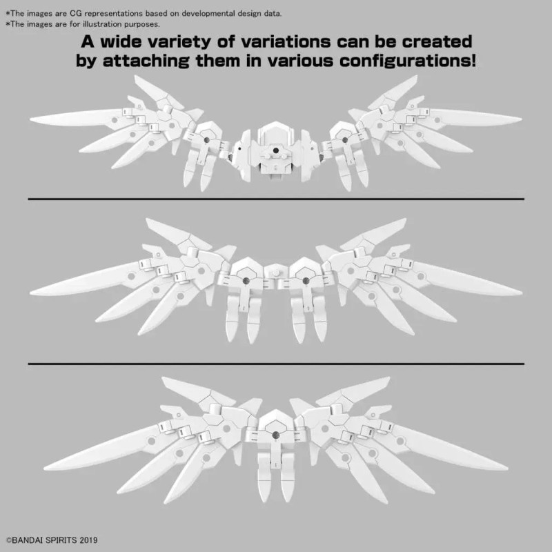 30mm Opt Pts Set 17 Wing Unit 1 1/144