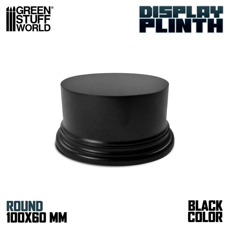 Piedistallo Tondo 10cm - Nero (2703)