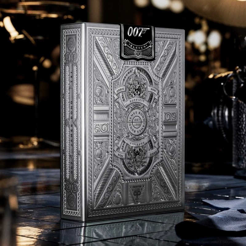 Carte da gioco James Bond Playing Cards Silver Edition