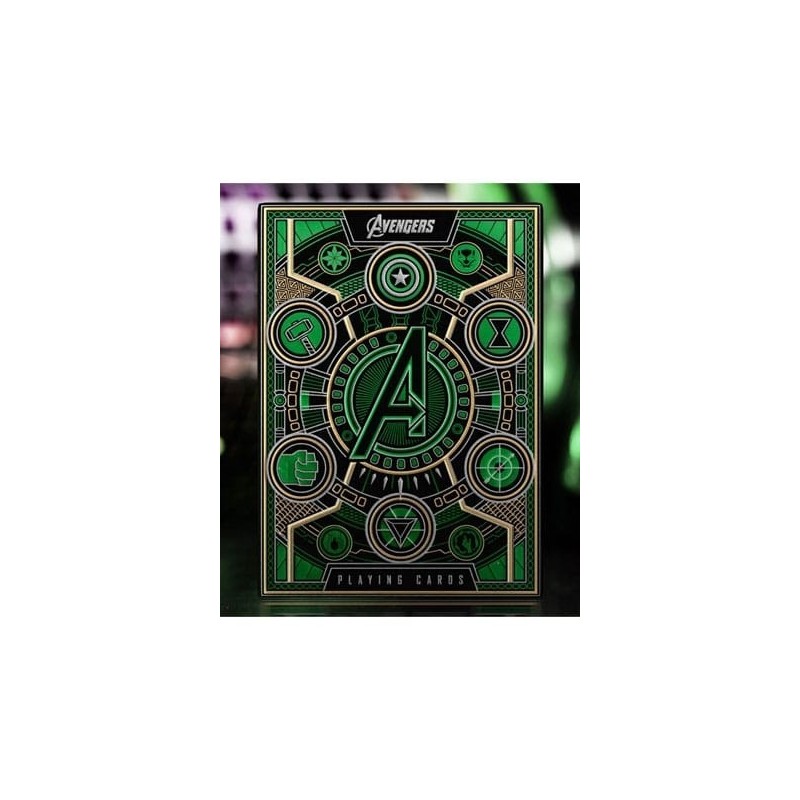 Carte da gioco Avengers - The Infinity Saga Playing Cards Green Version
