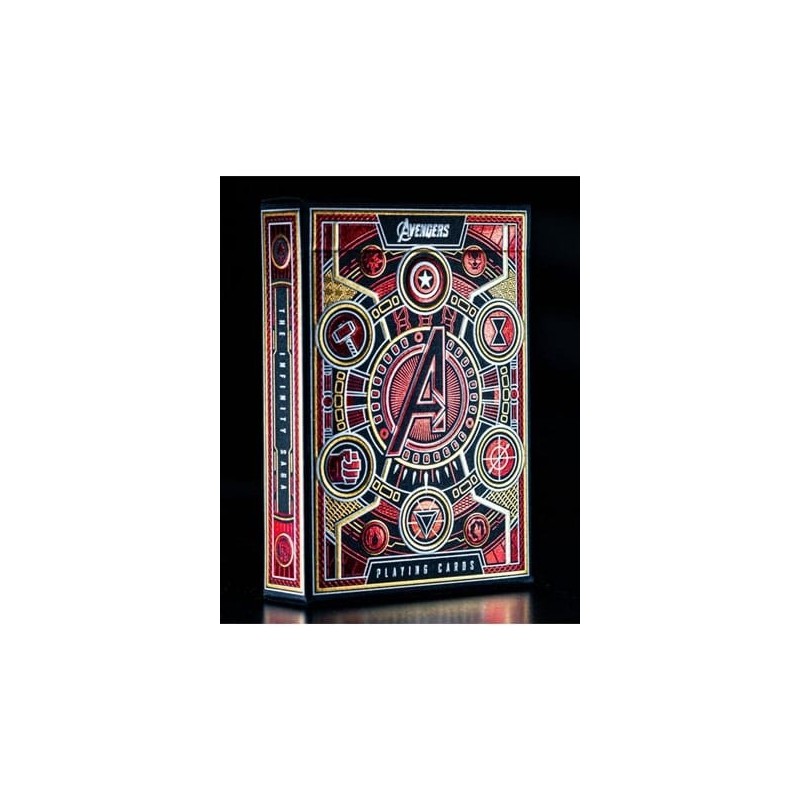Carte da gioco Avengers - The Infinity Saga Playing Cards Red Version