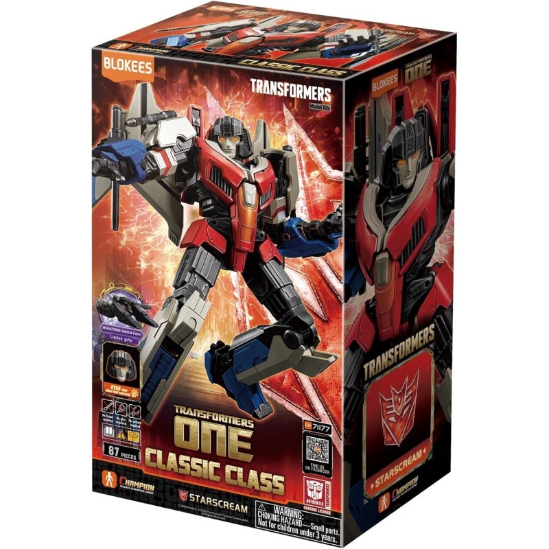 Transformers Starscream Movie One Classic Class 16 Model Kit