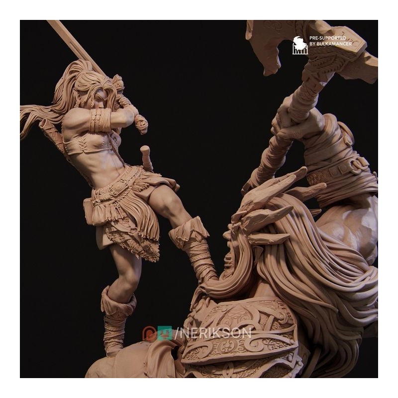 Lia vs the Giant (75mm - 140mm)