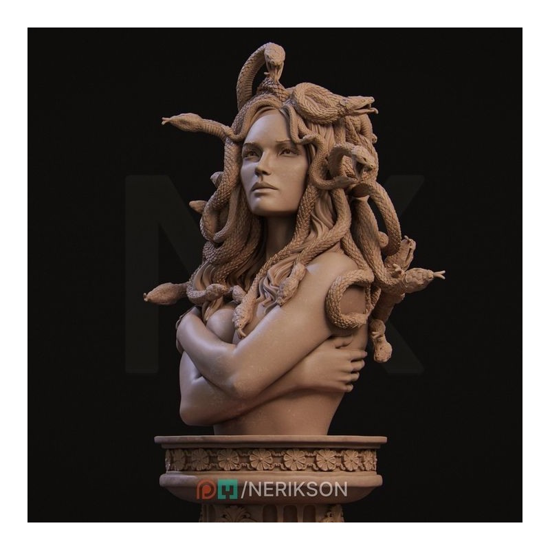 Medusa Bust (1/10)