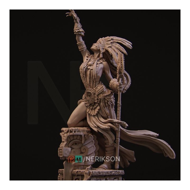 Necalin The Priestess of Death (75mm - 140mm)