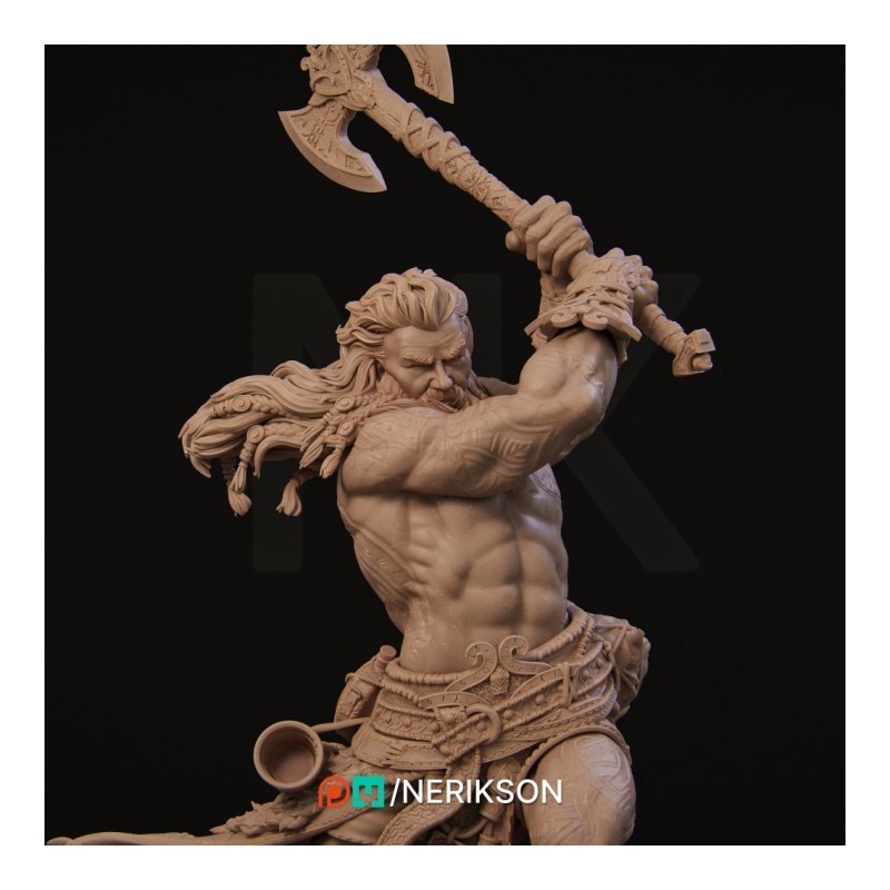 Ivar The Runic Warrior (75mm - 140mm)