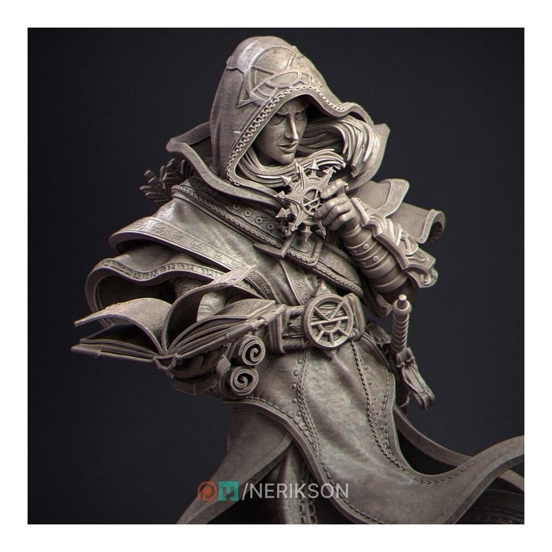 Elf Priest  (32mm - 75mm - 140mm)
