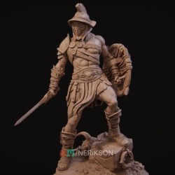 Gladiator Swordsman (32mm - 75mm - 140mm)