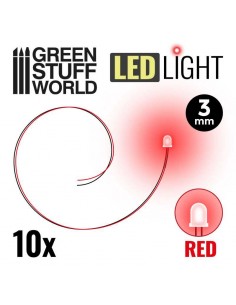 Luci LED VERDI - 3mm (3824)