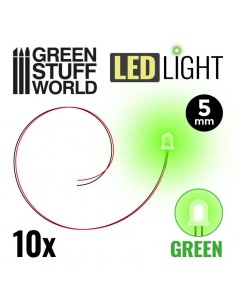 Luci LED VERDI - 5mm (3828)