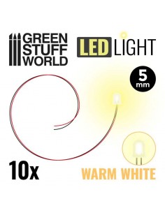 Luci LED BIANCO caldo - 5mm...