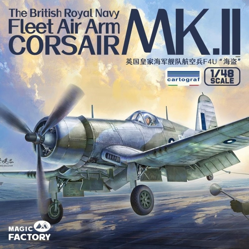 The British Royal Navy Fleet Air Arm Corsair MK. II 1/48