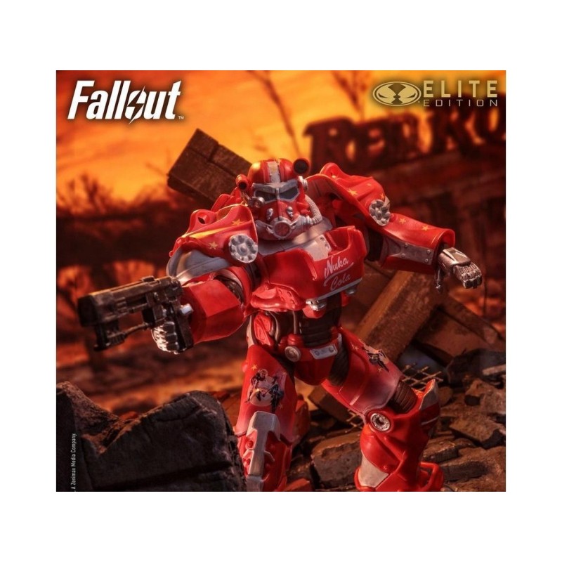Mcfarlane Elite 7in Fallout 76 Nuka Cola T-60 Gold Label Action Figure