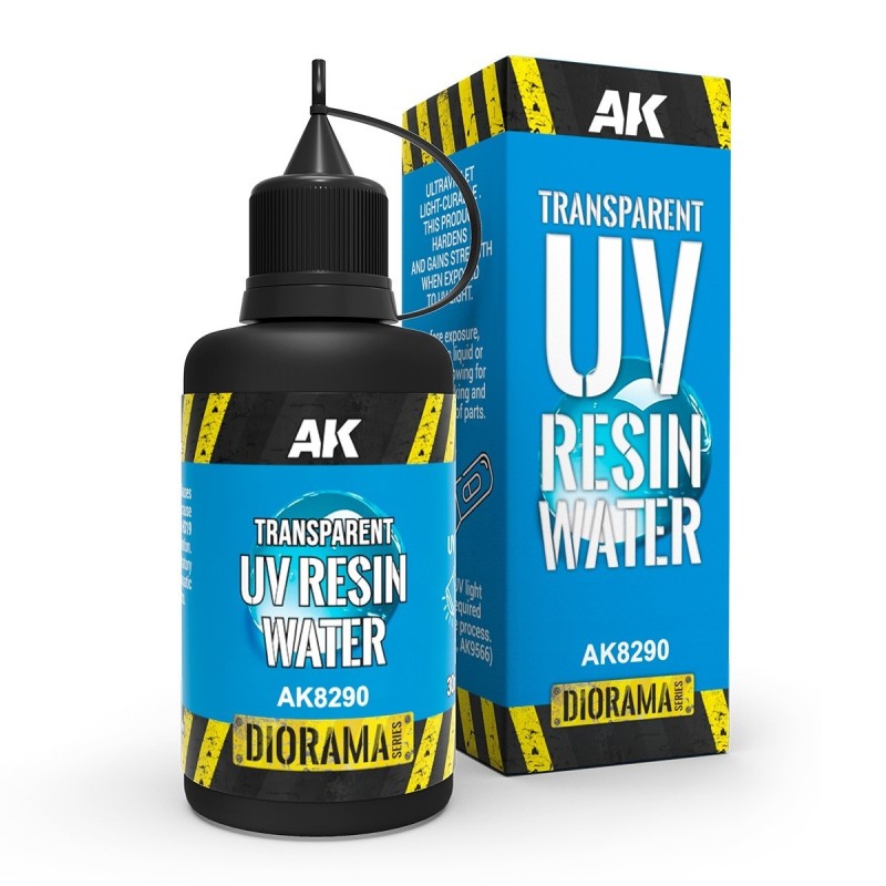 TRASPARENT UV RESIN WATER