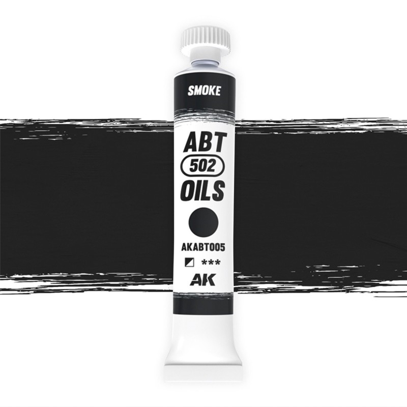 Colore ad olio Smoke in tubetto da 20ml