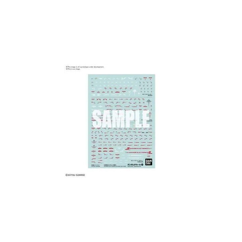 Gundam Decal 122 Gundam Hathaway Multi 1