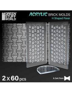 Stampi Acrilici - H Shaped...