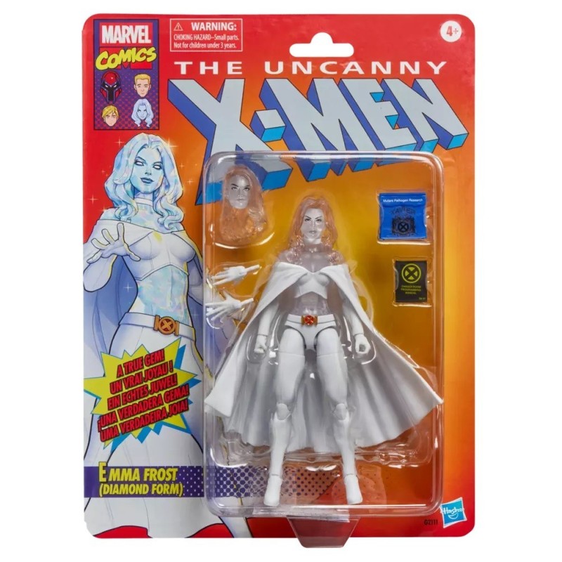 Marvel Legends X-men Emma Frost Diamond Form Action Figure