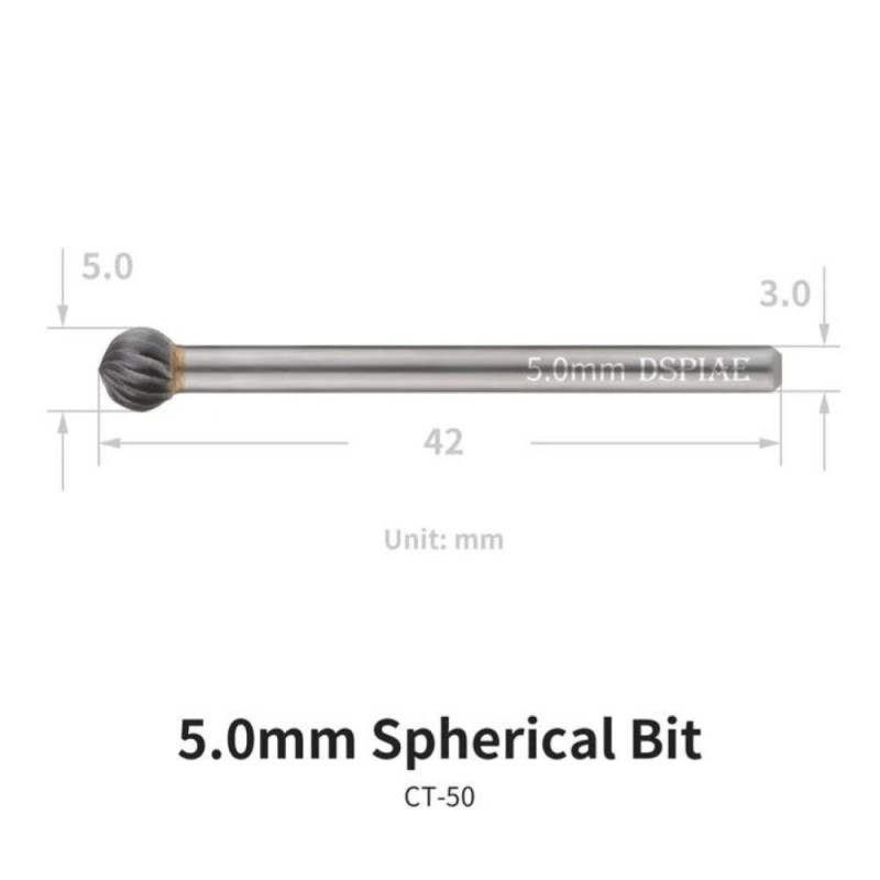 Fresa sferica "I-deal" 5,0mm