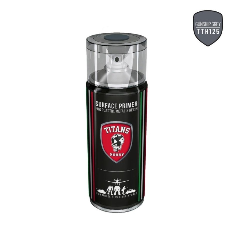GUNSHIP GREY FS 36118 - 400ml Spray per plastica, metallo e resina