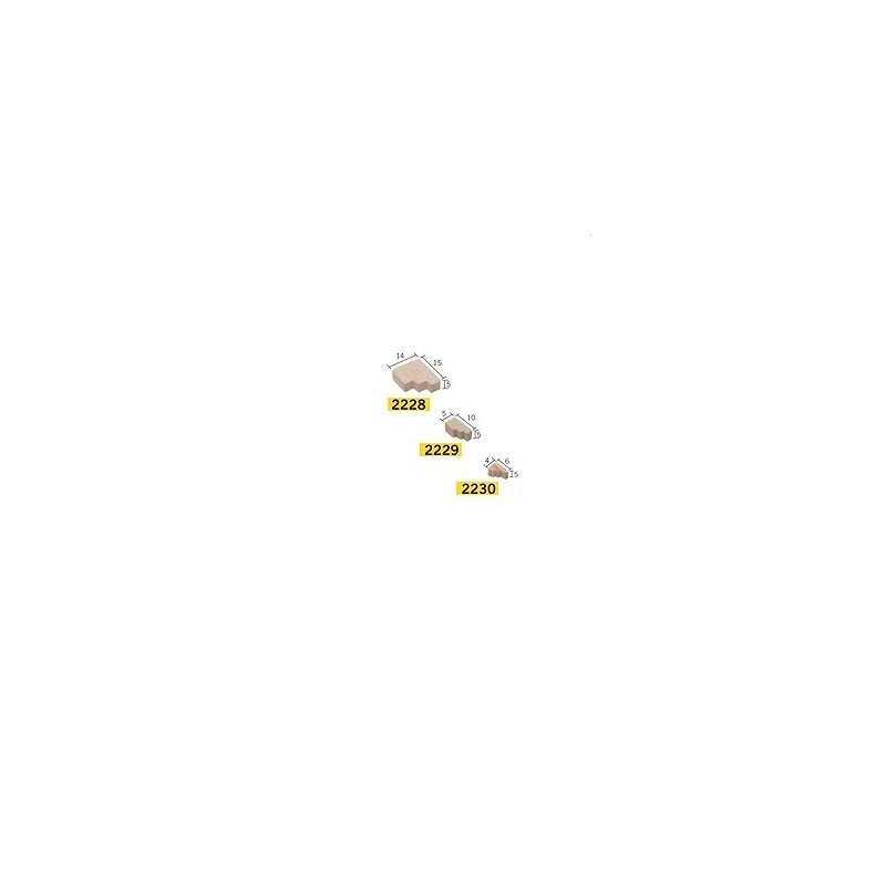 SUPP. ALMENA PICCOLO 50 PZ