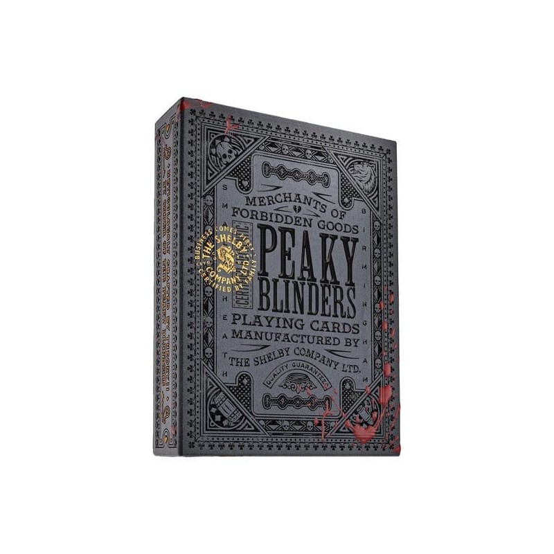 Carte da gioco Peaky Blinders Playing Cards Forged In Smoke and Blood