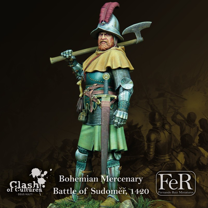 Bohemian Mercenary Battle of Sudoměř, 1420 (75mm)