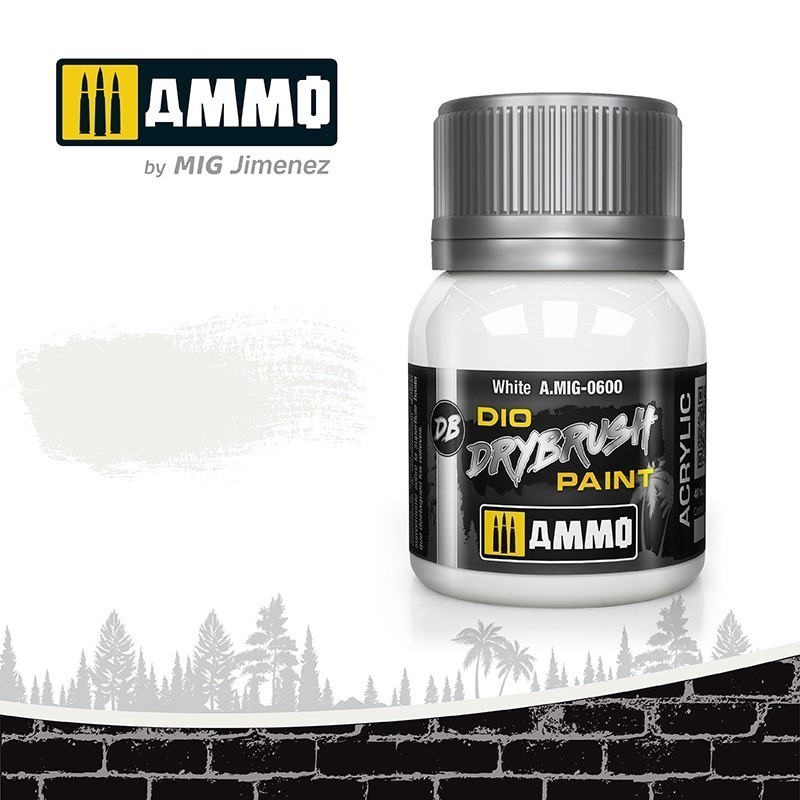 DRYBRUSH White 40ml