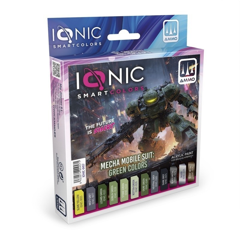 IONIC Mecha Mobile Suit - Green colors