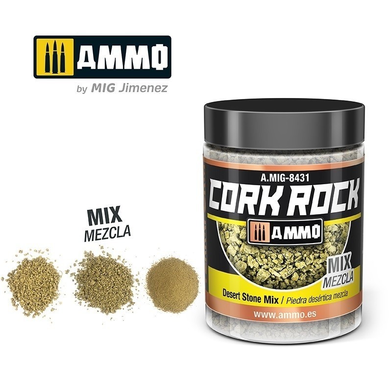 CREATE CORK Miscela di pietre del deserto (vasetto da 100 ml)