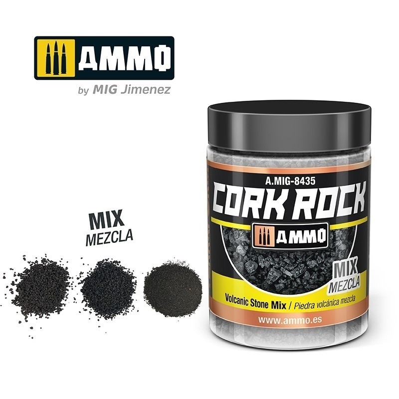 CREATE CORK Miscela di roccia vulcanica (vasetto da 100 ml)