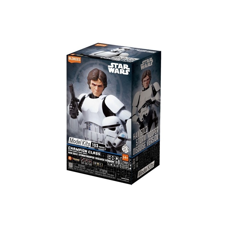 Star Wars Episode Iv A New Hope Han Solo Desguise Version Champion Class 03 Model Kit