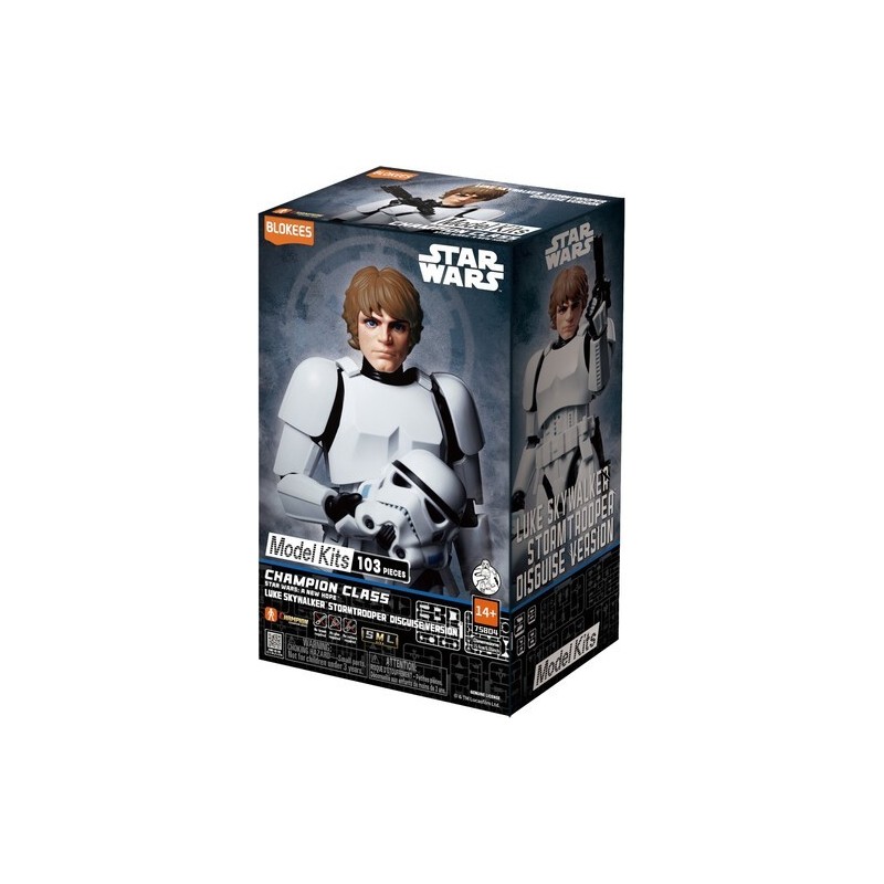 Star Wars Episode Iv A New Hope Luke Skywalker Disguise Version Champion Class 04 Model Kit