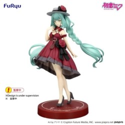 Hatsune Miku Outing Dress Red Color Trio-try-it Figure