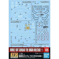 Gundam Decal 105 Gundam The Origin 1