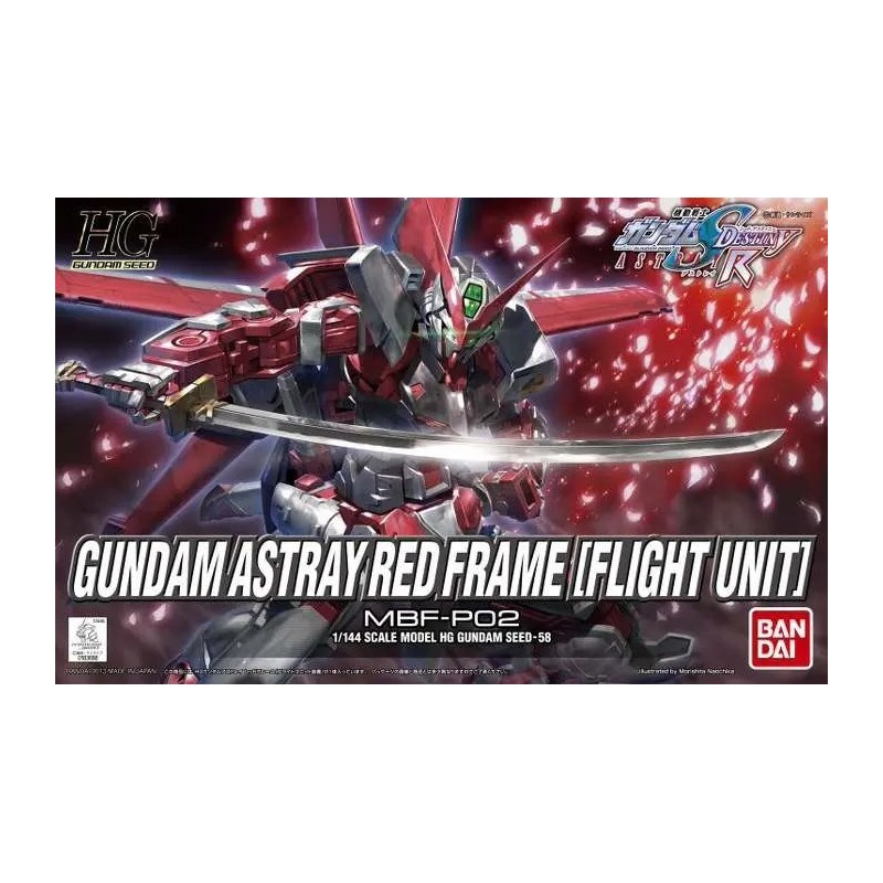 Hg Gundam Astray Red Frame Flight 1/144