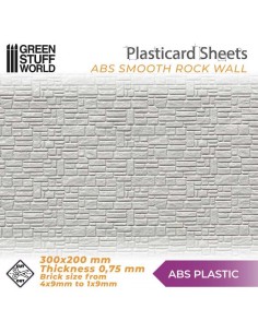 Foglio Plasticard MATTONE...