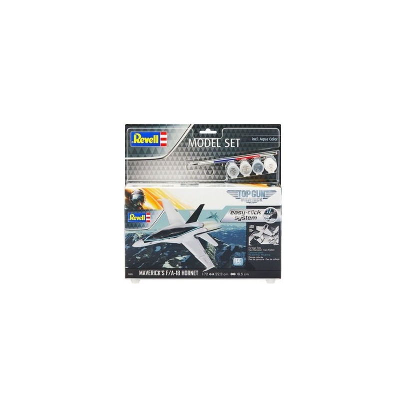 Model set f/a-18 hornet top gun 1/72