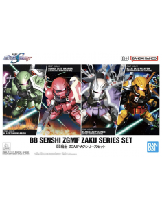 Bb Senshi Zgmf Zaku Series Set