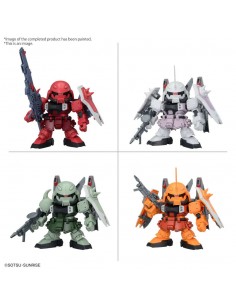 Bb Senshi Zgmf Zaku Series Set 2