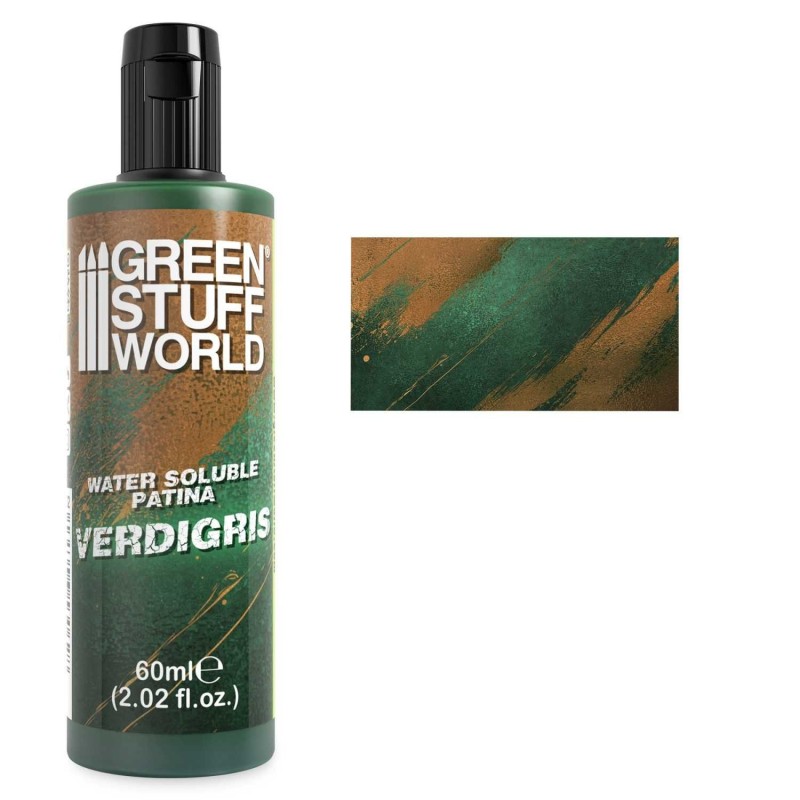 Patine idrosolubili VERDERAME 60ml (5702)