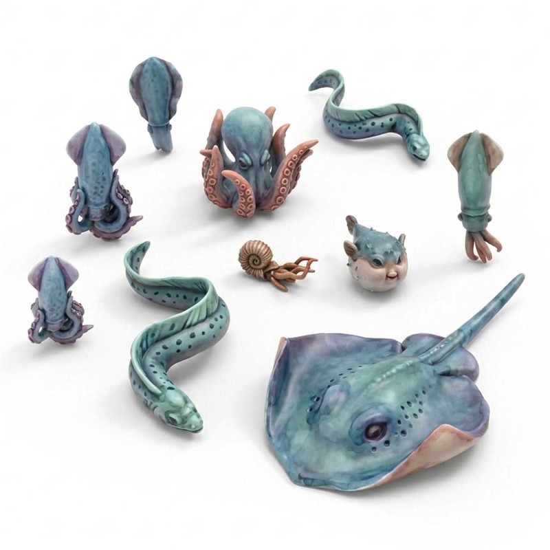 Creature Acquatiche 1:48-1:35 (13588)