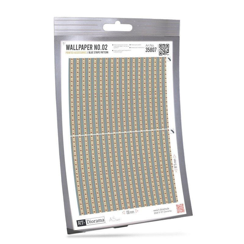 Printed accesories: Wallpaper nr.2  1/35