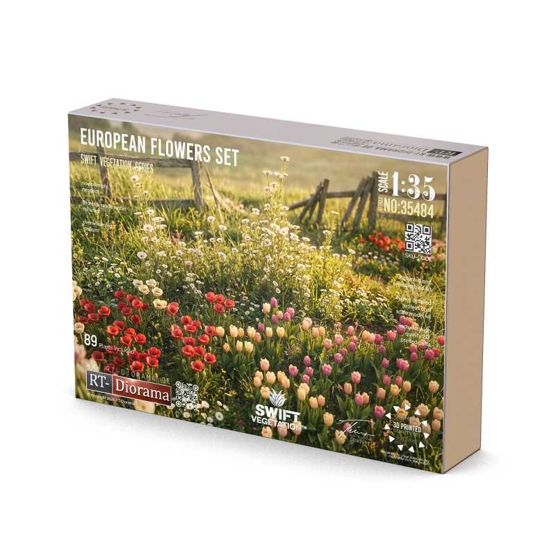 European Flowers Bundle [Swift Vegetation]  1/35