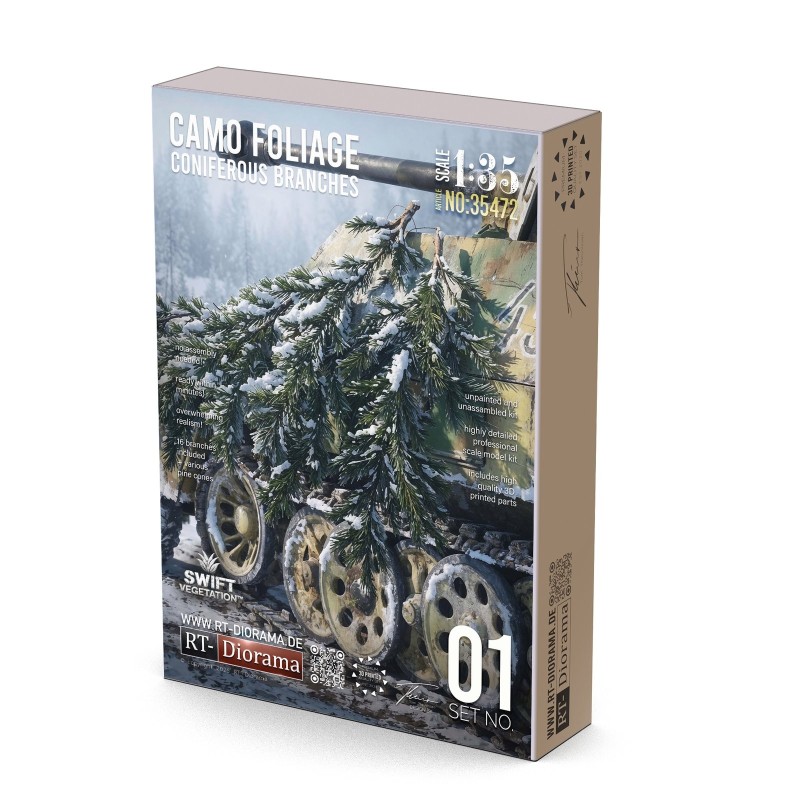 Coniferous Branches [Camo Foliage]  1/35